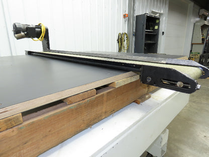 Pax D0805-NL040A 8"x 58"L Low Profile Belt Conveyor Die Press Bolster Scrap 115V
