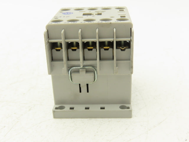 Allen Bradley 700-K31Z-KJ Mini Contactor Relay 600V 24VDC Coil 3NO/1NC Lot of 3