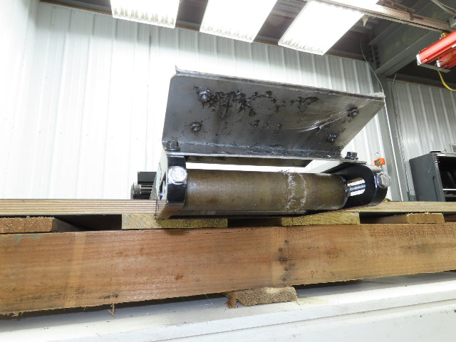 Pax G0805-NL040 8"x 58"L Low Profile Belt Conveyor Die Press Bolster Scrap 115V