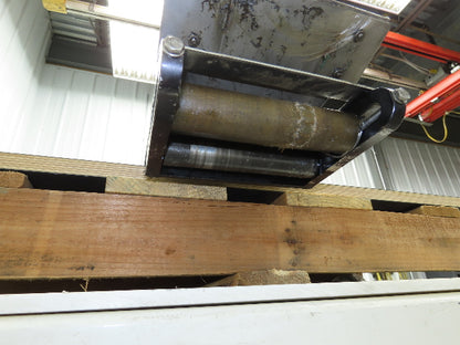 Pax G0805-NL040 8"x 58"L Low Profile Belt Conveyor Die Press Bolster Scrap 115V