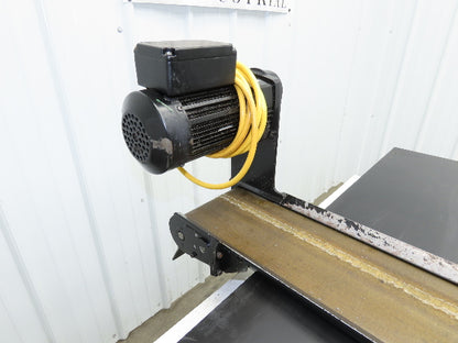 Pax G0805-NL040 8"x 58"L Low Profile Belt Conveyor Die Press Bolster Scrap 115V