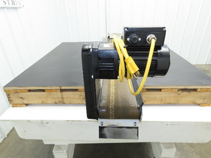 Pax G0805-NL040 8"x 58"L Low Profile Belt Conveyor Die Press Bolster Scrap 115V