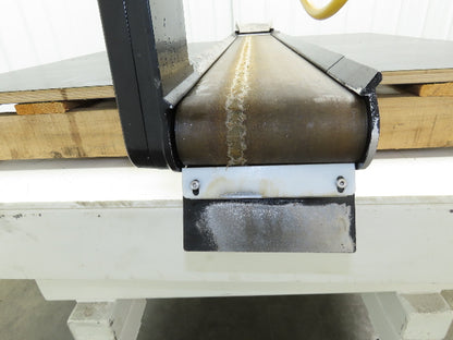 Pax G0805-NL040 8"x 58"L Low Profile Belt Conveyor Die Press Bolster Scrap 115V