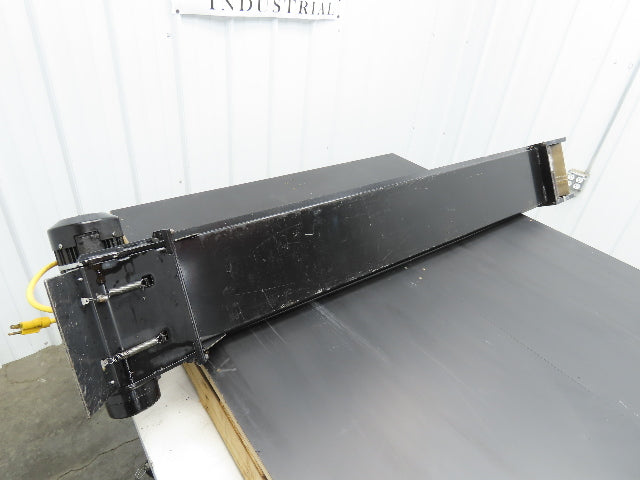 Pax G0805-NL040 8"x 58"L Low Profile Belt Conveyor Die Press Bolster Scrap 115V
