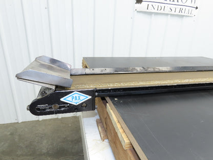 Pax G0805-NL040 8"x 58"L Low Profile Belt Conveyor Die Press Bolster Scrap 115V