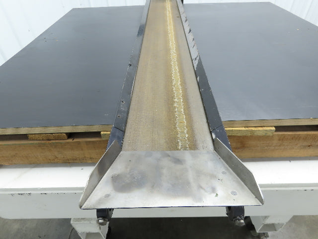 Pax G0805-NL040 8"x 58"L Low Profile Belt Conveyor Die Press Bolster Scrap 115V