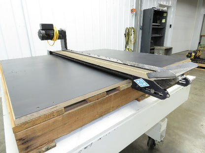 Pax G0805-NL040 8"x 58"L Low Profile Belt Conveyor Die Press Bolster Scrap 115V