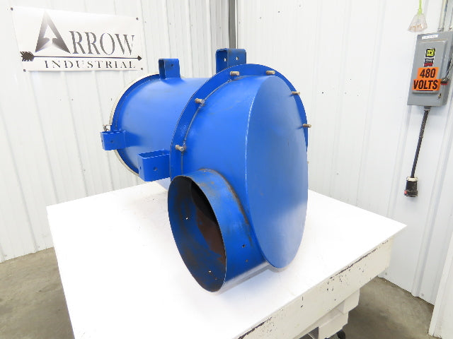 CNC Laser Dust Collector Smoke Filter Housing 12" Inlet Outlet