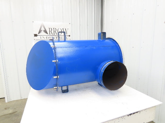 CNC Laser Dust Collector Smoke Filter Housing 12" Inlet Outlet