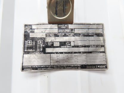 Linde Forklift Accelerator & Brake Pedal Assembly With Potentiometer From E32CL