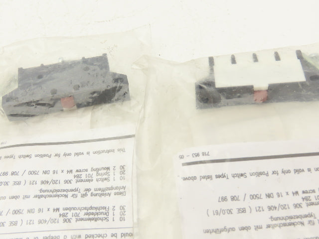 Balluff BSE0005 Mechanical Single Position Limit Switch 6.0A Screw Term Lot of 4