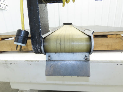 Pax D0805-NL040A 8"x 67"L Low Profile Belt Conveyor Die Press Bolster Scrap 115V