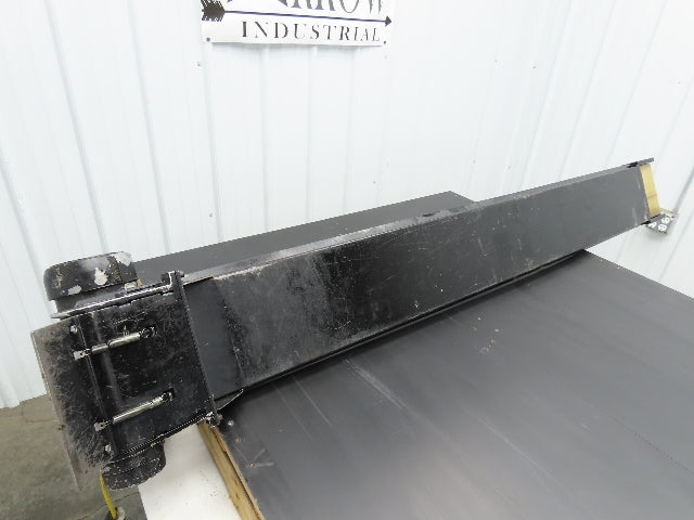Pax D0805-NL040A 8"x 67"L Low Profile Belt Conveyor Die Press Bolster Scrap 115V
