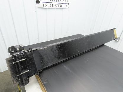 Pax D0805-NL040A 8"x 67"L Low Profile Belt Conveyor Die Press Bolster Scrap 115V