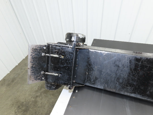 Pax D0805-NL040A 8"x 67"L Low Profile Belt Conveyor Die Press Bolster Scrap 115V