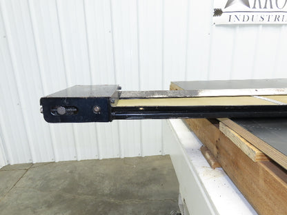 Pax D0805-NL040A 8"x 67"L Low Profile Belt Conveyor Die Press Bolster Scrap 115V