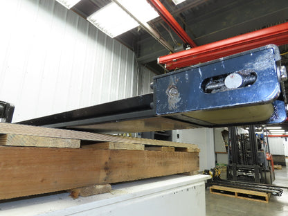 Pax D0805-NL040A 8"x 67"L Low Profile Belt Conveyor Die Press Bolster Scrap 115V