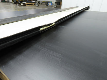 Pax D0805-NL040A 8"x 68"L Low Profile Belt Conveyor Die Press Bolster Scrap 115V
