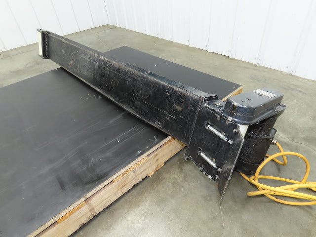 Pax D0805-NL040A 8"x 68"L Low Profile Belt Conveyor Die Press Bolster Scrap 115V