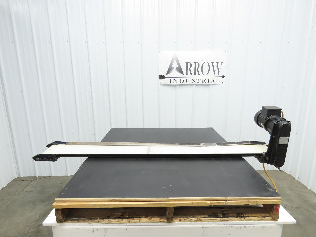 Pax D0805-NL040A 8"x 68"L Low Profile Belt Conveyor Die Press Bolster Scrap 115V