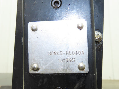 Pax D0805-NL040A 8"x 68"L Low Profile Belt Conveyor Die Press Bolster Scrap 115V