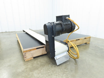 Pax D0805-NL040A 8"x 68"L Low Profile Belt Conveyor Die Press Bolster Scrap 115V
