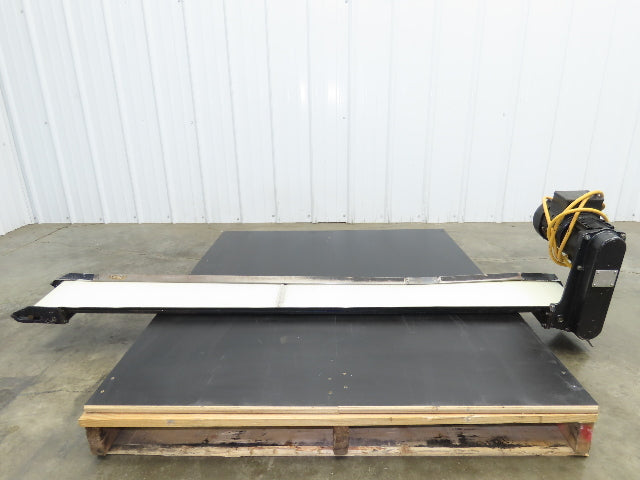 Pax D0805-NL040A 8"x 68"L Low Profile Belt Conveyor Die Press Bolster Scrap 115V