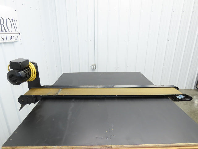 Pax G0805-NL040 8"x 58"L Low Profile Belt Conveyor Die Press Scrap 115V *READ*