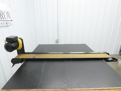 Pax G0805-NL040 8"x 58"L Low Profile Belt Conveyor Die Press Scrap 115V *READ*