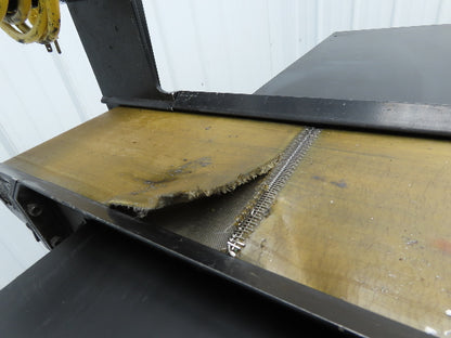 Pax G0805-NL040 8"x 58"L Low Profile Belt Conveyor Die Press Scrap 115V *READ*