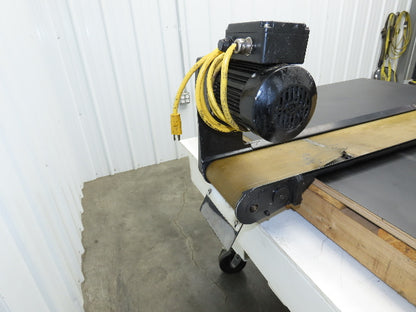 Pax G0805-NL040 8"x 58"L Low Profile Belt Conveyor Die Press Scrap 115V *READ*