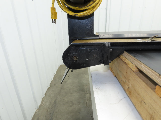 Pax G0805-NL040 8"x 58"L Low Profile Belt Conveyor Die Press Scrap 115V *READ*