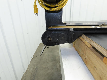 Pax G0805-NL040 8"x 58"L Low Profile Belt Conveyor Die Press Scrap 115V *READ*