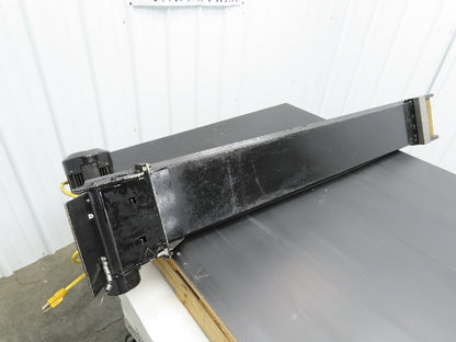 Pax G0805-NL040 8"x 58"L Low Profile Belt Conveyor Die Press Scrap 115V *READ*