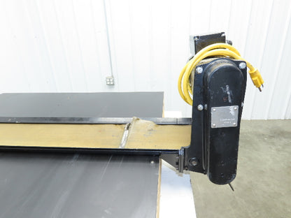 Pax G0805-NL040 8"x 58"L Low Profile Belt Conveyor Die Press Scrap 115V *READ*