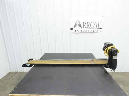 Pax G0805-NL040 8"x 58"L Low Profile Belt Conveyor Die Press Scrap 115V *READ*