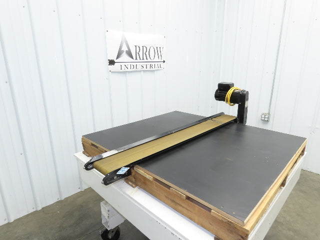 Pax G0805-NL040 8"x 58"L Low Profile Belt Conveyor Die Press Scrap 115V *READ*