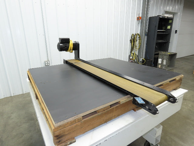 Pax G0805-NL040 8"x 58"L Low Profile Belt Conveyor Die Press Scrap 115V *READ*