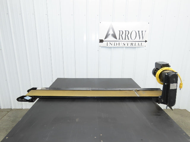 Pax G0805-NL040 8"x 58"L Low Profile Belt Conveyor Die Press Scrap 115V *READ*