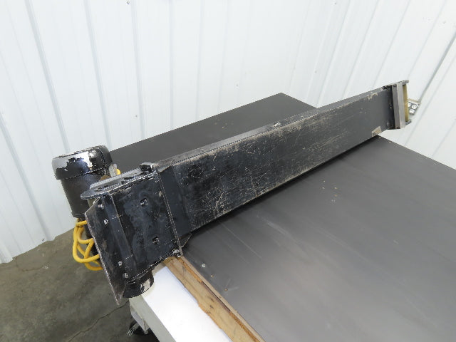 Pax G0805-NL040A 8"x 58"L Low Profile Belt Conveyor Die Press Bolster Scrap 115V