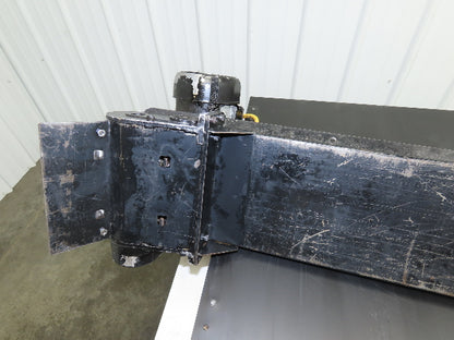 Pax G0805-NL040A 8"x 58"L Low Profile Belt Conveyor Die Press Bolster Scrap 115V