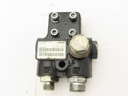 Linde 000 944 51 22 Forklift Hydraulic Pump Valve OLSP 80 Removed From E32CL