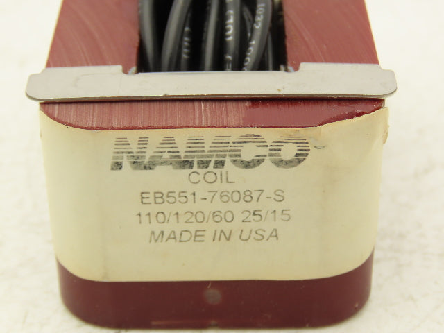 Namco EB551-76087-S Contactor Coil Industrial Solenoid 110/120 VAC 60Hz