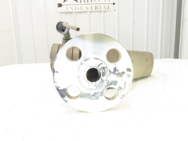 Micro Motion R050S113NABAEZZZZ Mass Flow Sensor 1/2" *Ink Residue Needs Cleaned*