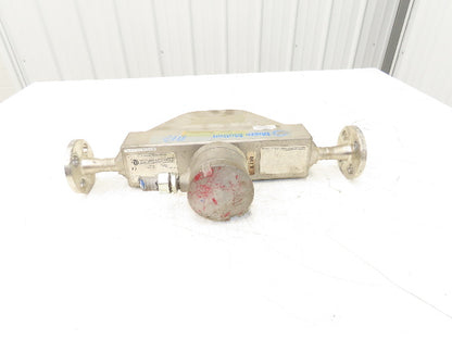 Micro Motion R050S113NABAEZZZZ Mass Flow Sensor 1/2" *Ink Residue Needs Cleaned*