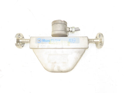 Micro Motion R050S113NABAEZZZZ Mass Flow Sensor 1/2" *Ink Residue Needs Cleaned*