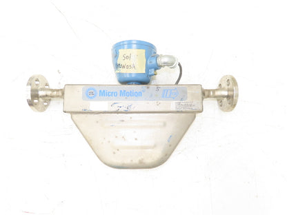 Micro Motion R050S Mass Flow Sensor Meter 1/2" Flange 316L R050S113NQBAEZZZZ