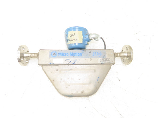 Micro Motion R050S Mass Flow Sensor Meter 1/2" Flange 316L R050S113NQBAEZZZZ
