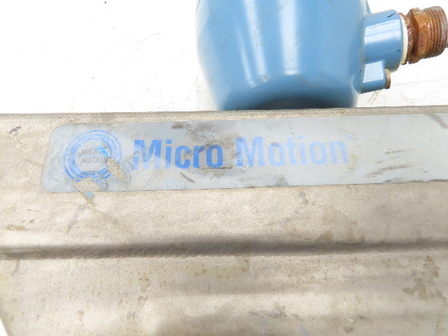 Micro Motion R050S113NQBAEZZZZ Mass Flow Sensor 1/2" *Ink Residue Needs Cleaned*