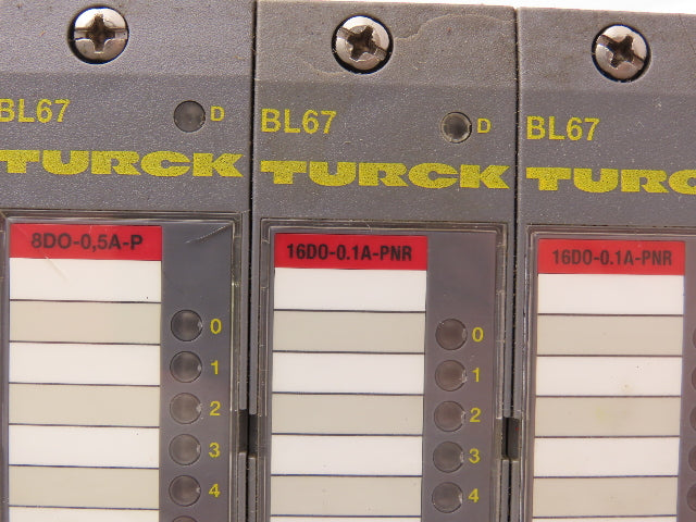Turck GW-EN 4AI-V/I 16DI-P BL67 Digital Input Output Base Station BL67-B-1M23-19